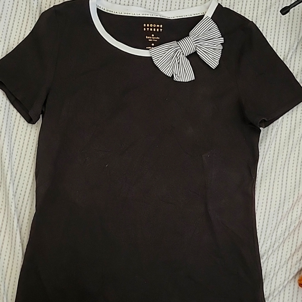 Kate Spade Broome Street Bow shirt